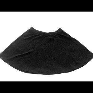 Black skater skirt
