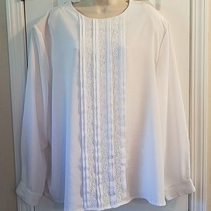 White detailed shirt