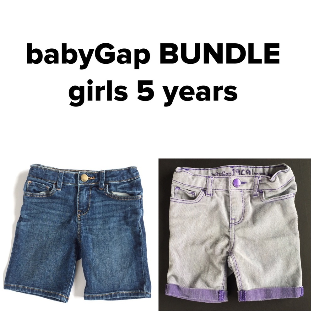 BabyGap girls Bermuda shorts size 5 years