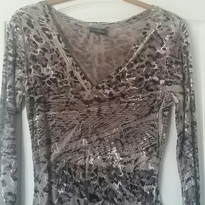 Fitted Semi-Sheer Top