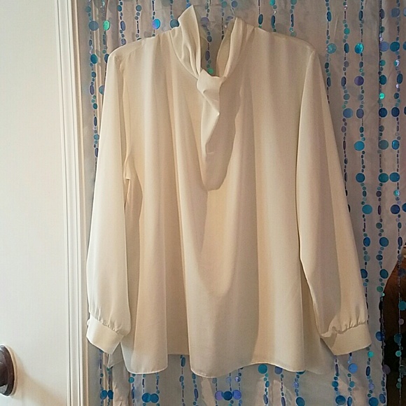 Tops - High neck white shirt