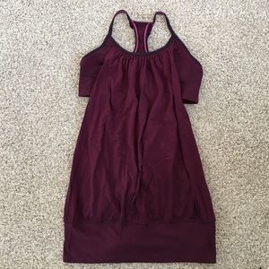 Lululemon Open Bra Top with Fitted Waistband