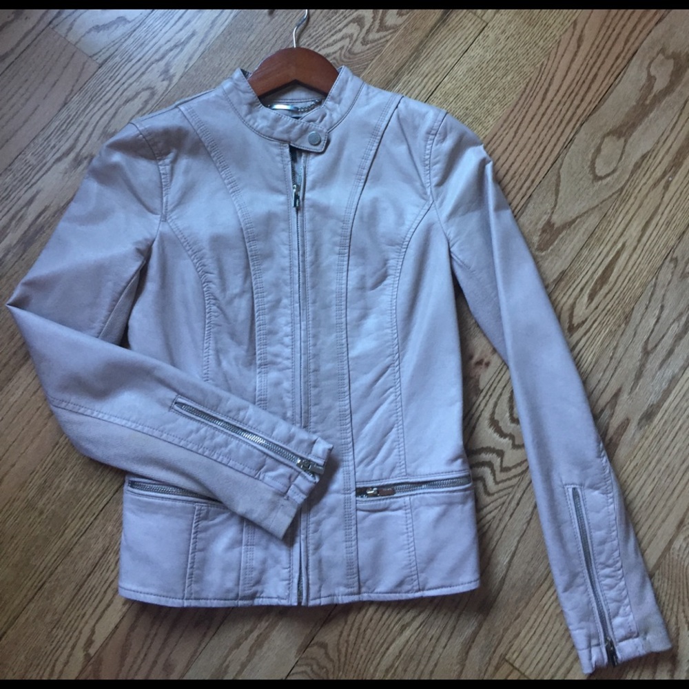 Express leather jacket