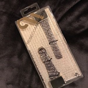 Rebecca Minkoff Snakeskin Apple Watch Band