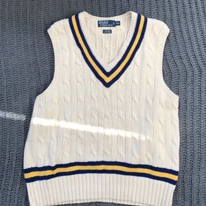 🎉NWOT🎉 Men's Sweater Vest in Cream