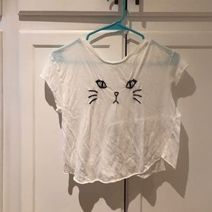 Brandy Melville Cat Shirt