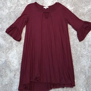 Bell shelve dress