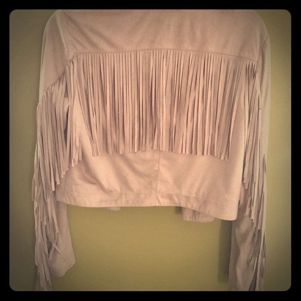 Urban Cowgirl Suade Fringe Jacket