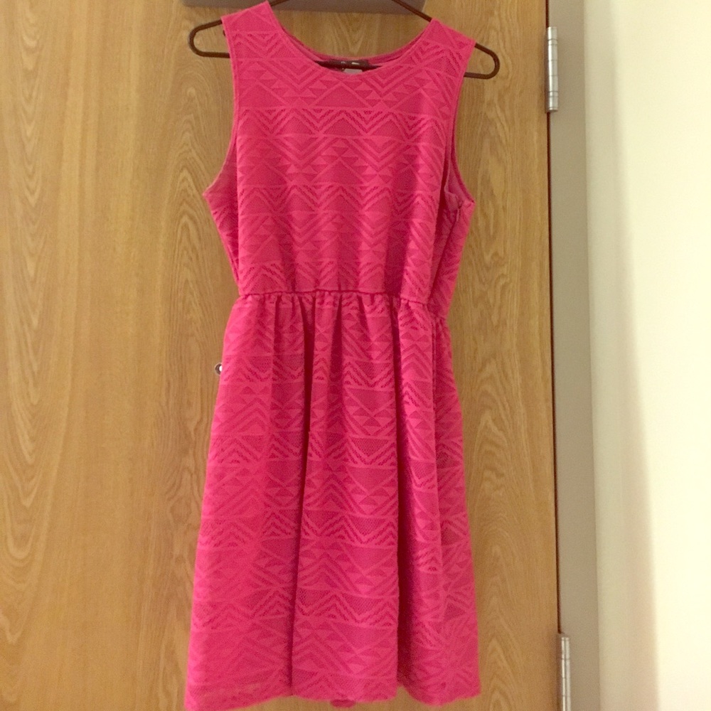 Pink summer dress