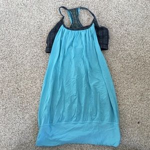 Lululemon Open Bra Top with Fitted Waistband