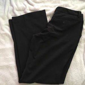New York & Co stretch black wide leg trouser pants
