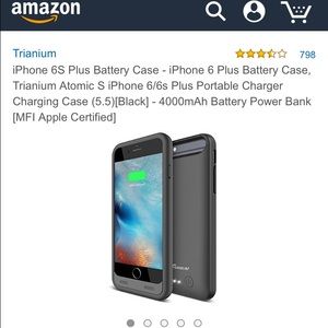 New iPhone 6 Plus and 6s plus CHARGING CASE