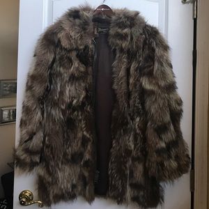 Raccoon Fur Jacket