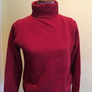 Merino Wool and Angora Turtleneck