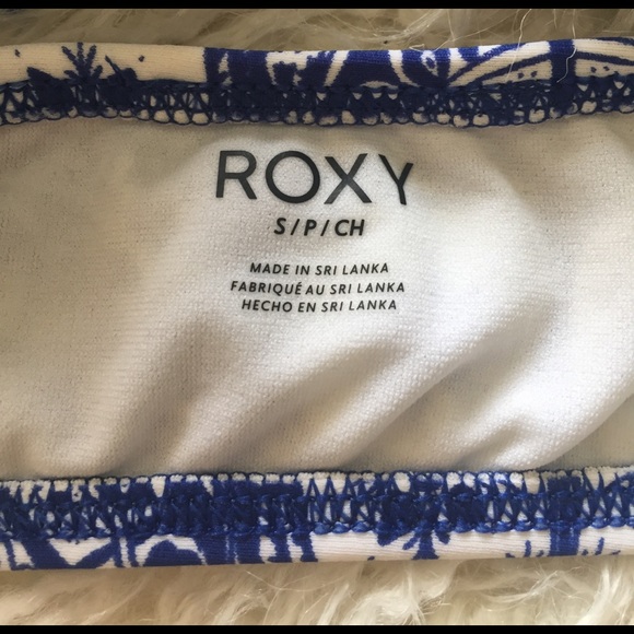 Roxy Tide of the Way Crop Halter Bikini - Picture 3 of 5