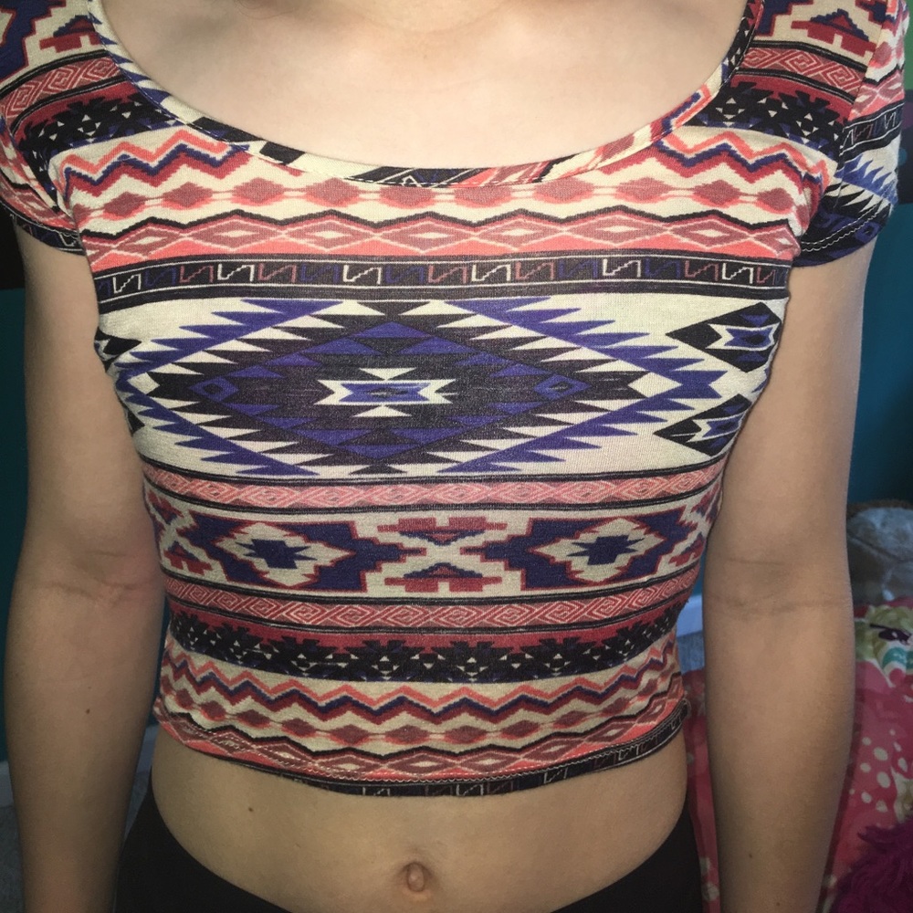 Aztec Crop top