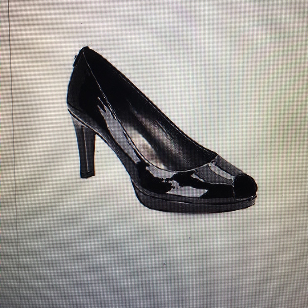 Stuart weitzman black patent leather
