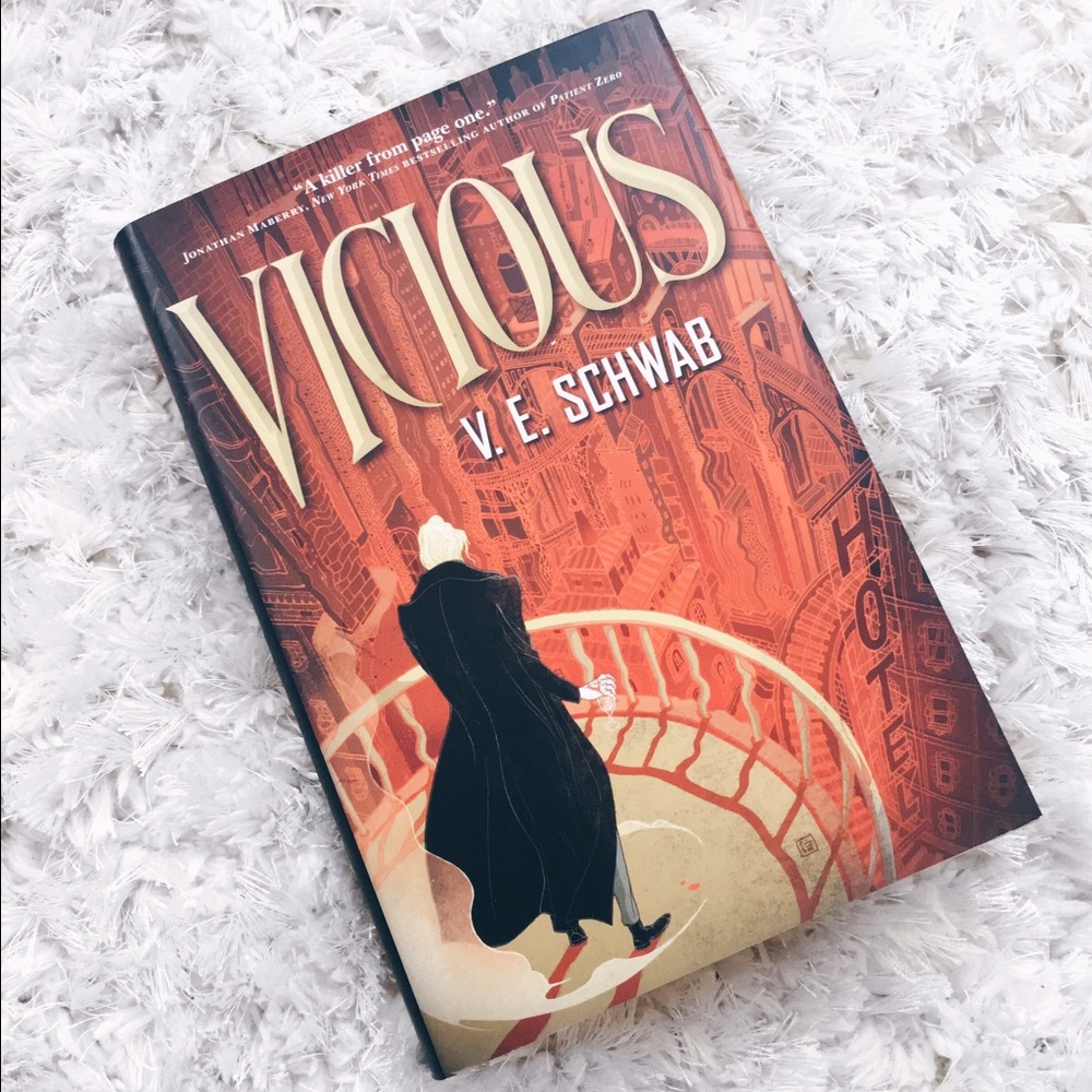 "Vicious" book by V.E. Schwab
