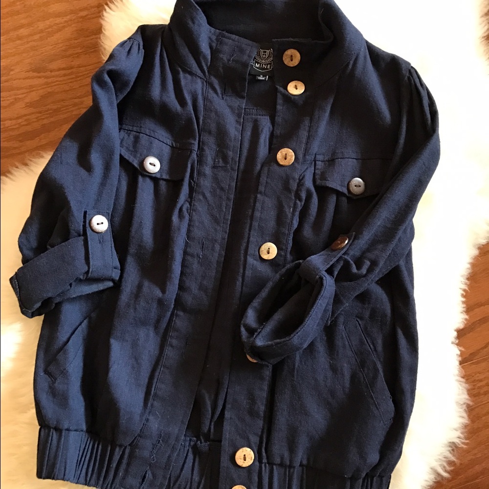 Navy blue jacket