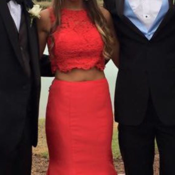 Sherri Hill Two Piece Prom/Pagent dress - Picture 3 of 3