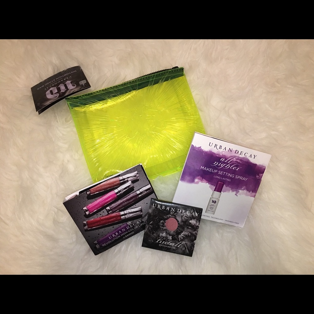 URBAN DECAY NEON MAKE UP BAG