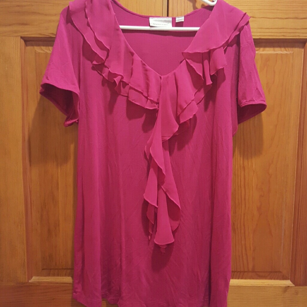 Ruffled blouse