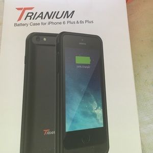 WHITE NEW CHARGING CASE IPHONE 6 plus & 6s plus