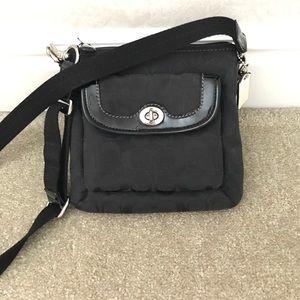 Black Coach Cross-body Bag