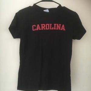 University of South Carolina black t-shirt