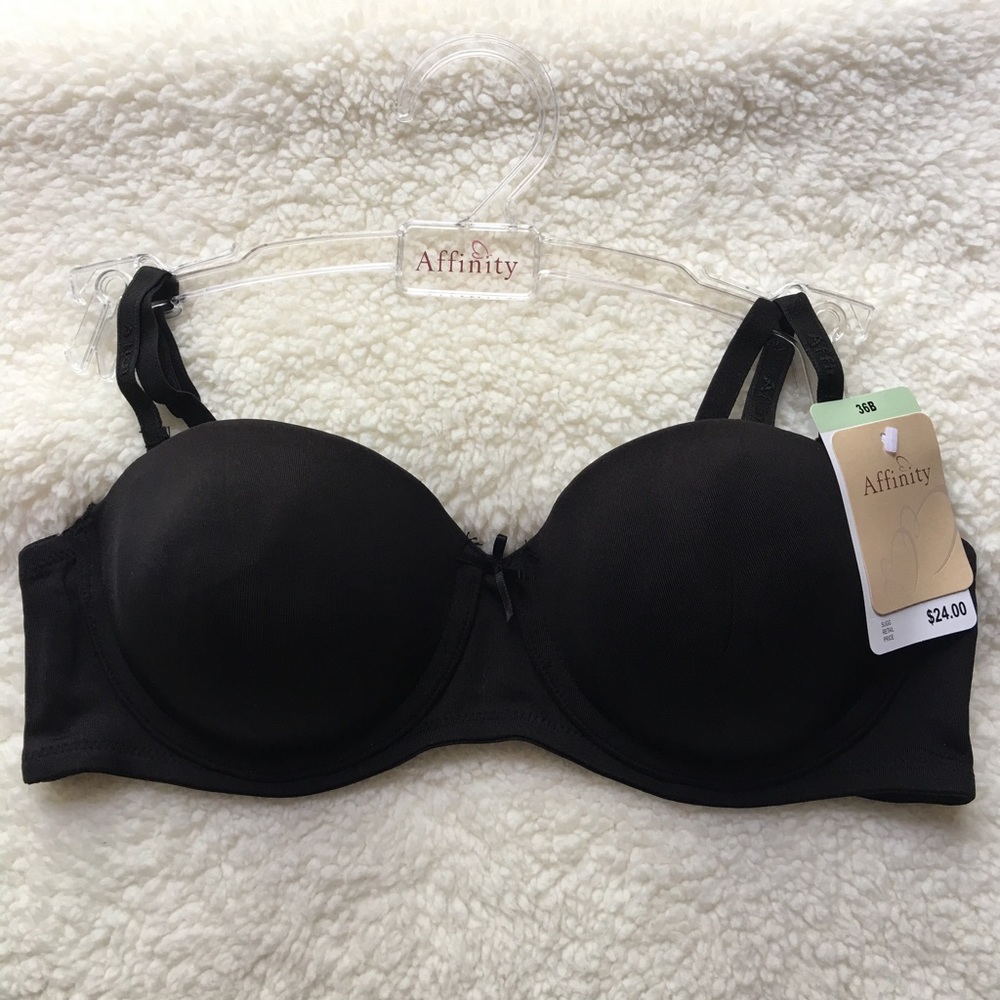 Affinitas Black Bra
