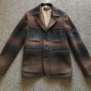 Freeman's Sporting Club ombré wool jacket