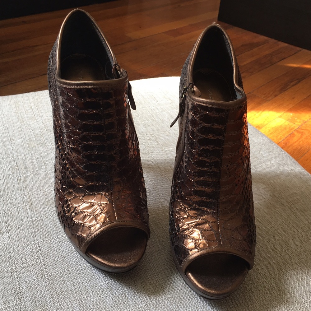 PreOwned Bronze Gold Via Spiga sz 8