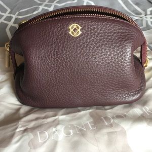 Dagne Dover Lola Pouch - Oxblood Color