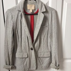 Banana republic sweatshirt blazer