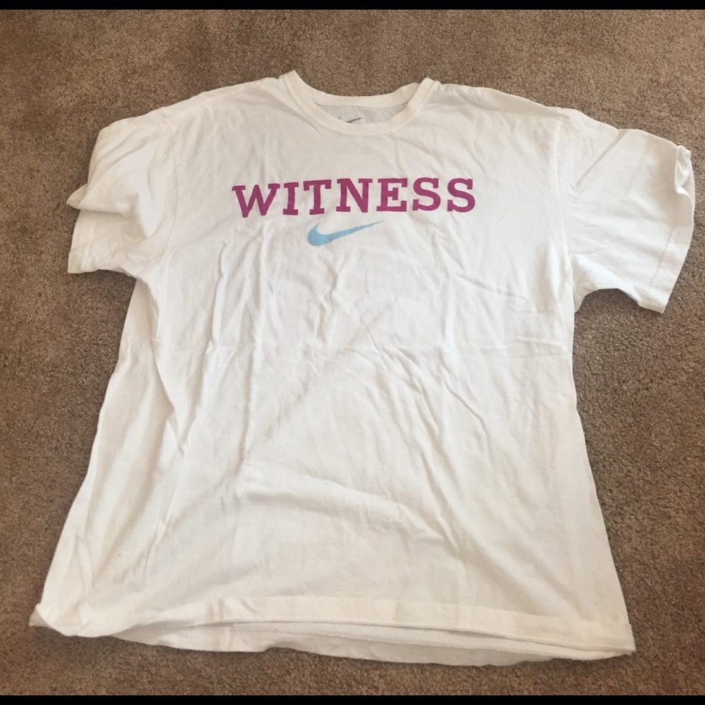witness nike t shirt