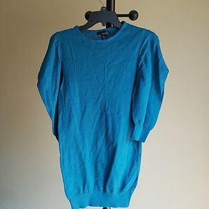 Beautiful teal light sweater Mango Suit dress