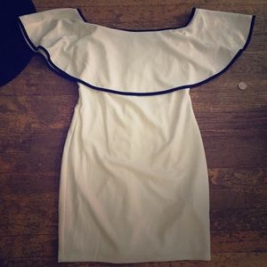White off the shoulder dress, new with tags!