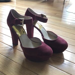 Michael Kors Pumps - Suede Magenta