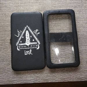 Cell phone case and wallet