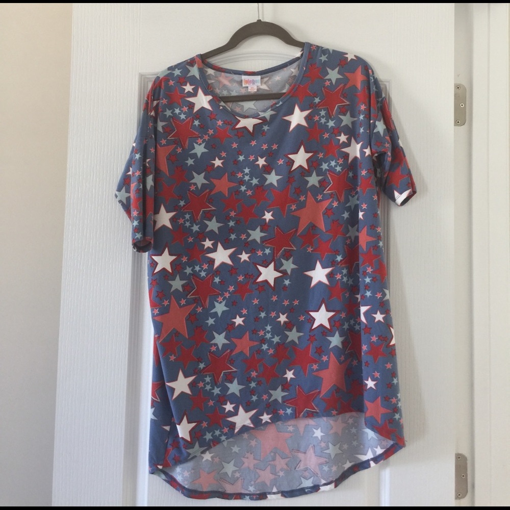 Lularoe Irma XS 2016 4th of July piece