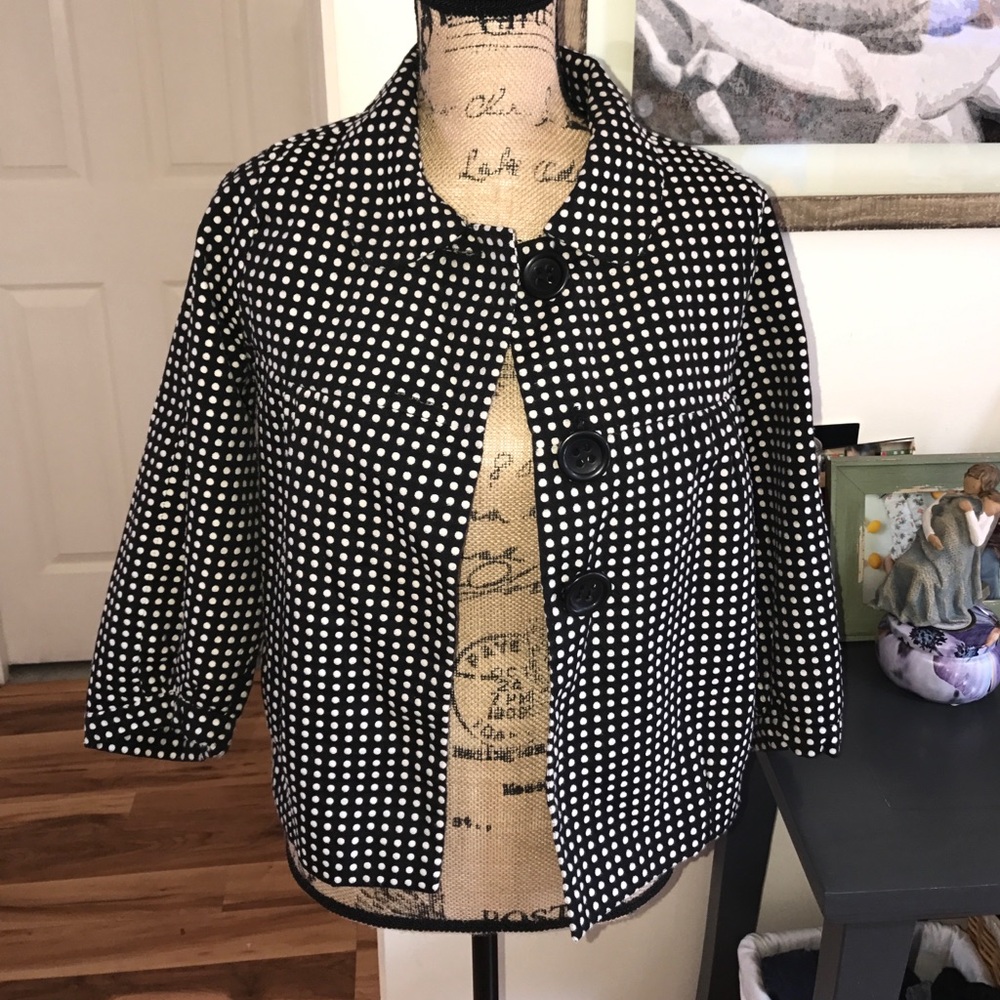 B's Closet Polka Blazer