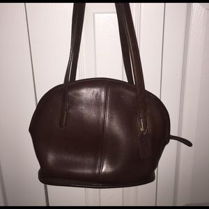 Classic & Authentic 🍫Chocolate Coach bag