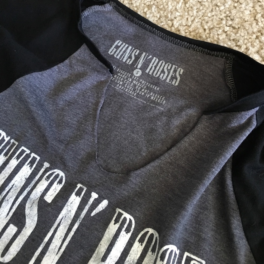 Guns & Roses baseball tee - Picture 4 of 4