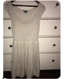 Cream lace dress