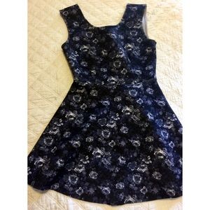 Blue Floral Dress