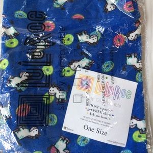 Lularoe Unicorn & Donut OS leggings