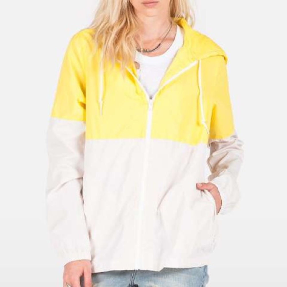 Volcom False Alarm rain jacket colorblock