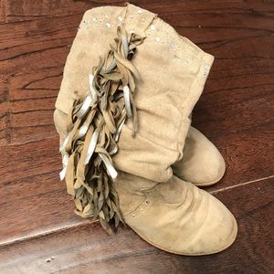 Girls' Justice Fringe and Rhinestone Boots