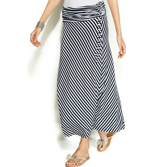 INC International Concepts Dresses & Skirts - Convertible Striped Maxi NWOT