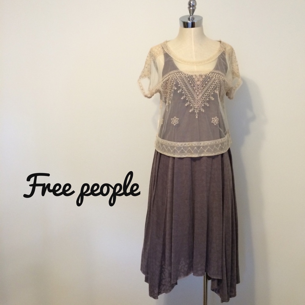 🎉sale🎉Free people asymmetrical hem dress